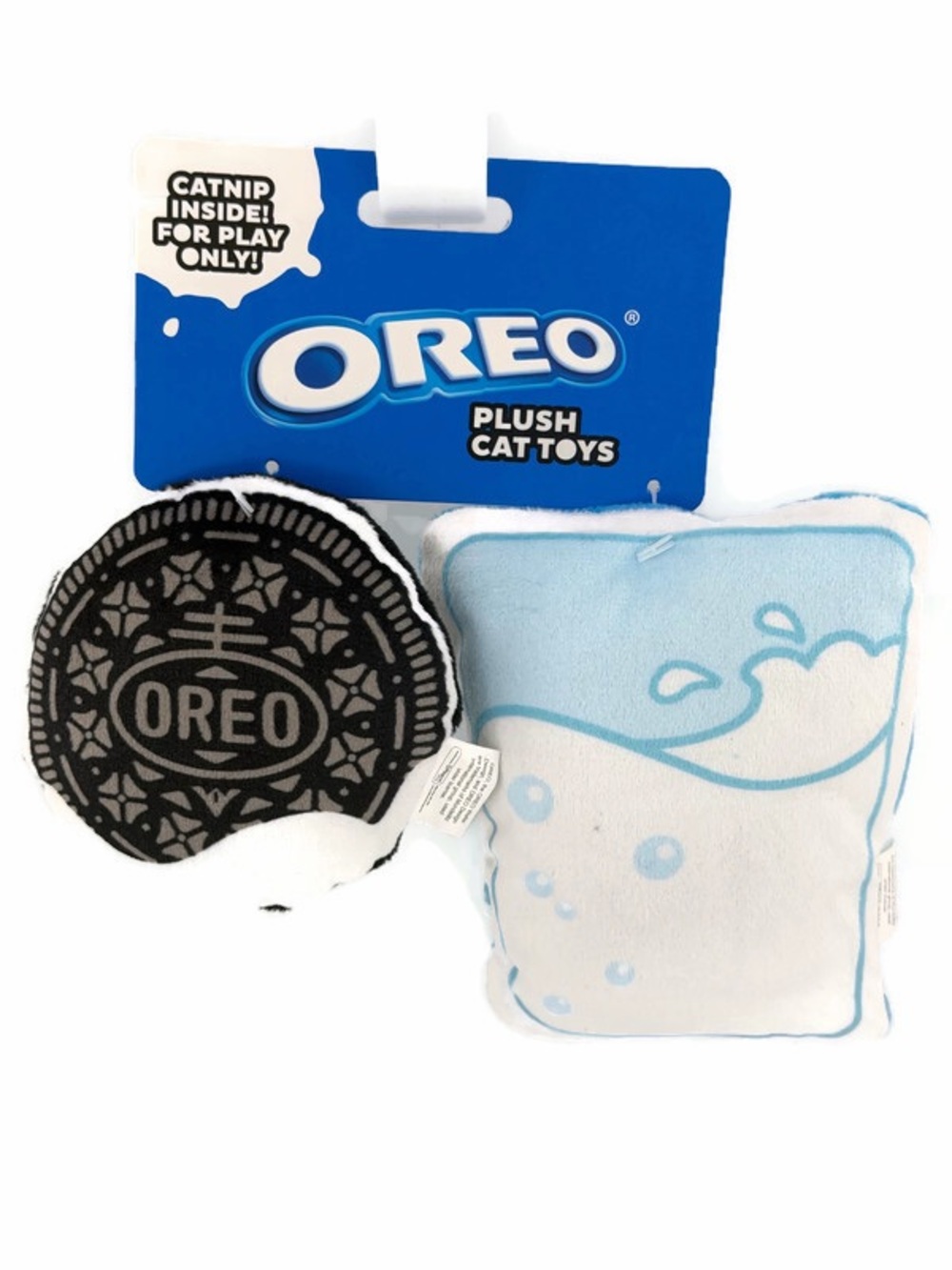 Oreo Plush Cat Toys with Catnip